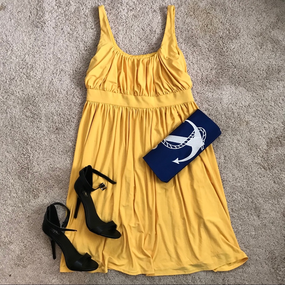 Yellow dress